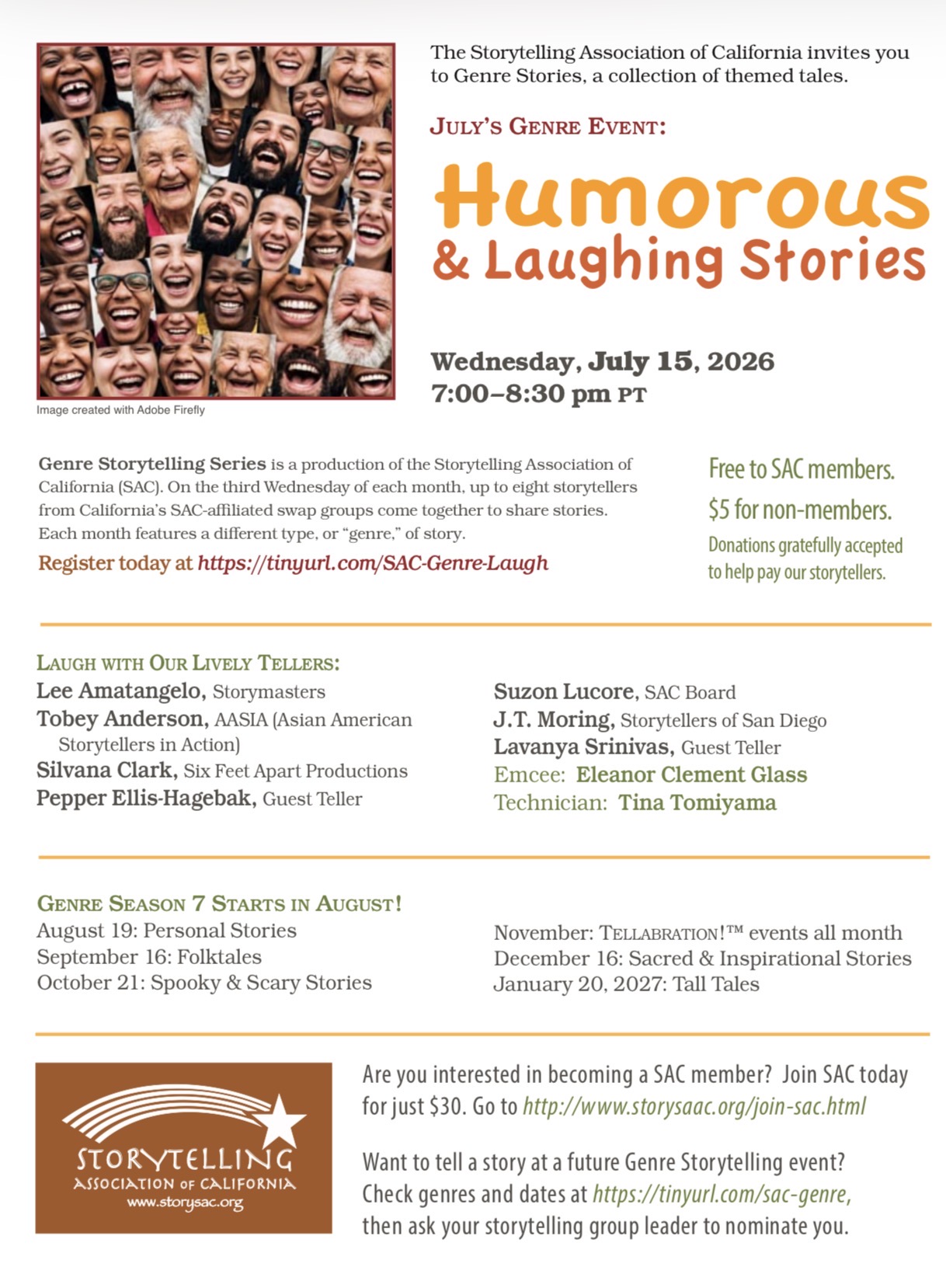 Humorous and Laughing Stories